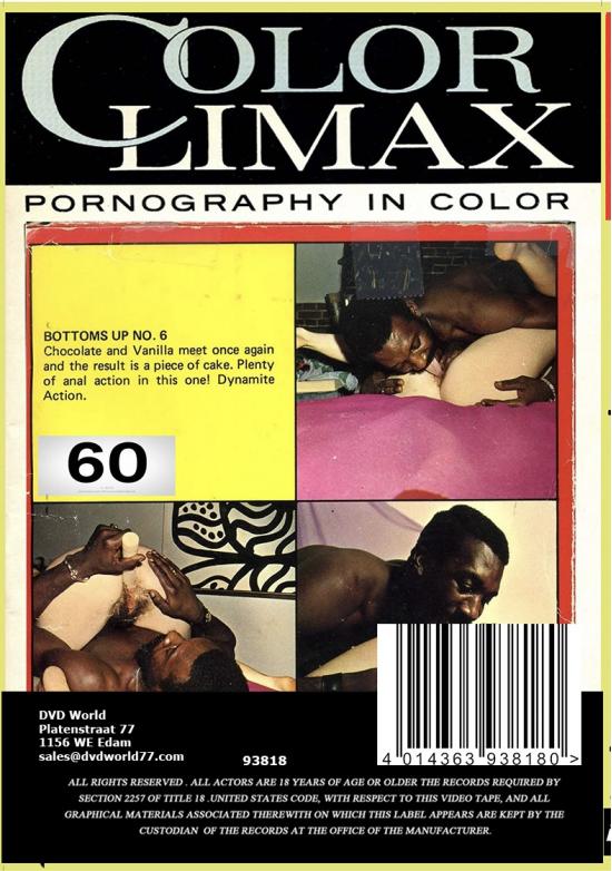 Color Climax Film - Bottoms Up 8mm Classic Film 1