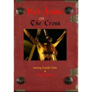 Red Feline on the Cross