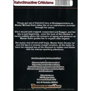 Lavender - Kahnstructive Criticisms