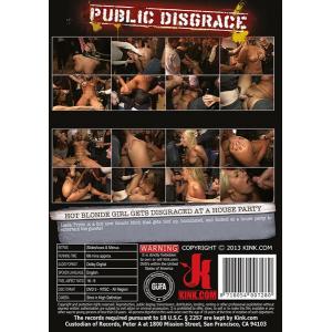 Hot Blonde girl gets disgraced at a house party