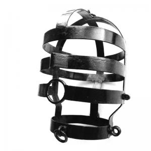 Head Cage - Large - Black Coated