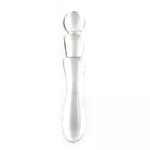 Smooth Curves Glass Dildo