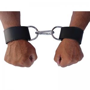 HANDCUFFS LEATHER - VELCRO